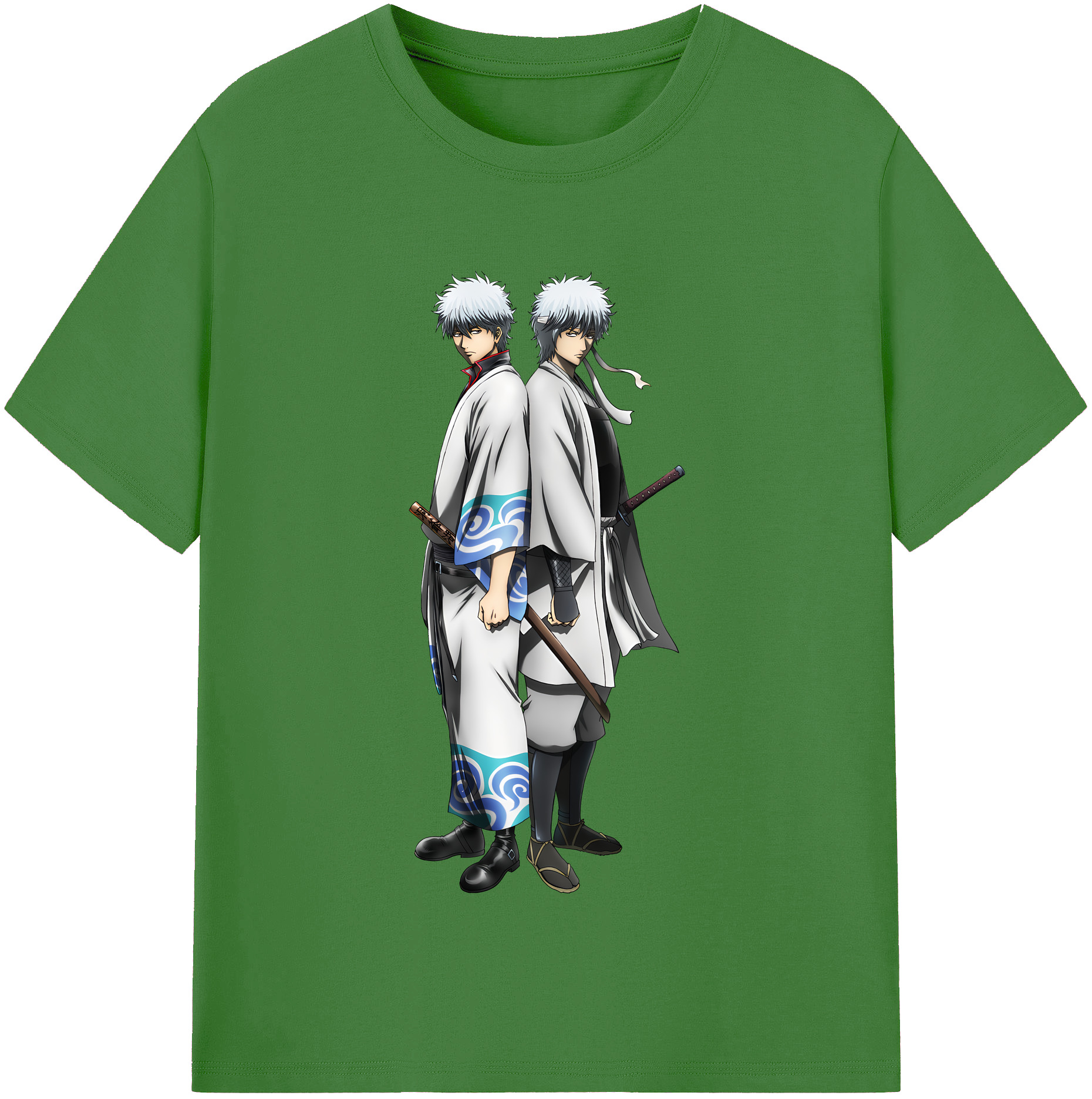 （画像用） ぎんたま 坂田銀時（さかたぎんとき） 神楽 志村新八（しむら しんぱち） GINTAMA Sakata Gintoki Kagura Shimura Shinpachi レディースカジュアルプリントTシャツ（綿100％）